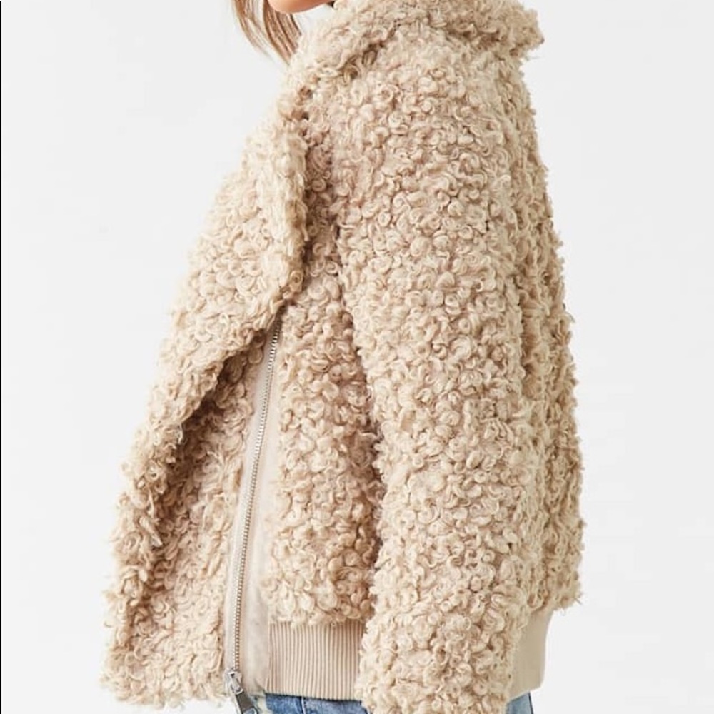 Faux Shearling Jacket - Picture 3 of 7